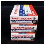 3- Boxes of Winchester 5.56mm (.223 REM) 55-grain