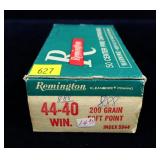 Box of Remington .44-40 WIN 200-grain SP