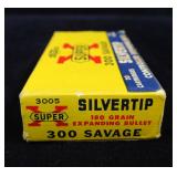 Box of Western Super-X .300 Savage 180-grain