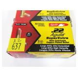 2- Boxes of .22 LR Super Extra cartridges