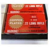 11- Boxes of .22 LR cartridges, Smith & Wesson and