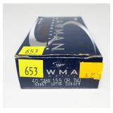 Box of Lawman .40 S&W 155-grain TMJ cartridges
