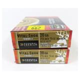 2- Boxes of Federal Premium 20 Ga. 2.75" Truball