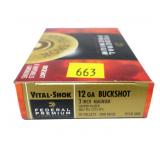Box of Federal Premium 12 Ga. 3" 000 buck shot