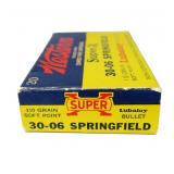 Box of Western Super-X .30-06 SPRG 110-grain