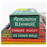 11- Assorted boxes of .22 LR cartridges