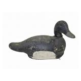 Vintage carved duck decoy