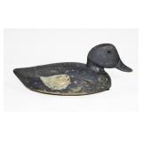 Vintage carved duck decoy