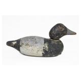 Vintage carved duck decoy