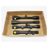 Lot, 4 scopes