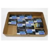 Lot, Weaver ring mounts in original boxes