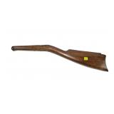 Wooden gun stock
