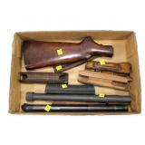 Lot, stock, forearms, tube mags