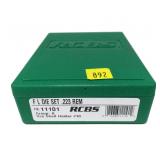 RCBS FL die set: .223 REM, new