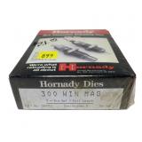 Hornady .300 WIN Mag 2-die set, new