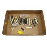 Lot, 20 pocket knives, various condition: Stanley,