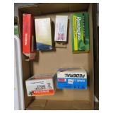Lot, mostly partial boxes ammo: 1 box Federal