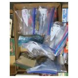 Lot, brass and ammo in bags: .32-40, .405 WIN,