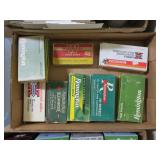 Lot, mixed brands of ammo in boxes, some reloads: