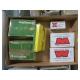 Lot, reloads: .25-20, .264 WIN Mag, 8mm