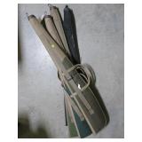 Lot, four soft gun cases