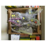Wooden box with brass in bags: .38 SPL,