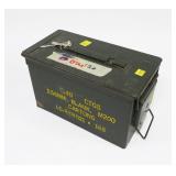 Ammo can with loose 12 Ga. and 20 Ga. ammo