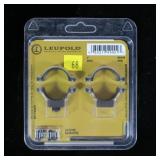Leupold 49901  STD 1" medium matte scope rings