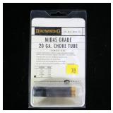 Browning Midas Grade 20 Ga. choke tube specificaly