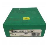 RCBS FL die set:  .22K-Hornet