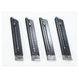 4- Ruger MKI .22 LR 9 shot magazines