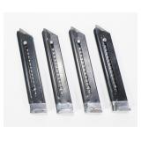 4- Ruger MKI .22 LR 9 shot magazines