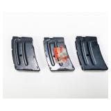 3- Savage .22 5 round magazines: fits 35/34/65/85/