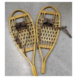 Pair snowshoes, 12" x 33"