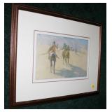 3- Remington framed prints by Collier: 1906, 1907,