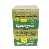 2- Boxes Remington 28 Ga. 2 3/4" 7 1/2 shot