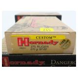 5- Boxes Hornady .375 Ruger 270-grain SP-RR