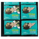25- Boxes Brown Bear .223 REM 55-grain FMJ,
