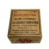 Box Winchester blank .32 Short RF, extra loud