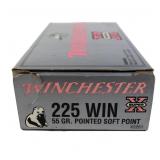 Box Winchester .225 WIN 55-grain ported SP,
