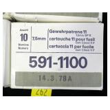 4- Boxes Gehwehrpatrone 7.5mm, 10