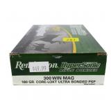 Box Remington Hypersonic .300 WIN Mag 180-grain