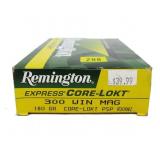 Box Remington Express .300 WIN Mag 180-grain