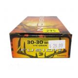 Box Fusion .30-30 WIN 170-grain, 20 cartridges