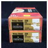 2- Boxes Federal Precisison .338 REM Ultra Mag