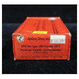 Box jamison .250 Savage 100-grain SPT prowler