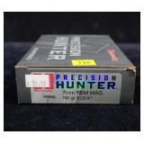 Box Hornady Precisison Hunter 7mm REM Mag,