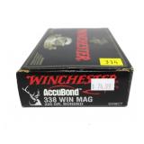 Box winchester Accubond .338 WIN Mag, 225-grain