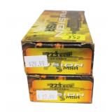 2- Boxes Fusion .223 REM MSR 62-grain, 20