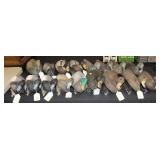 Lot, 17 synthetic duck decoys